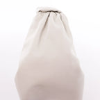 BOTTEGA VENETA Double Knot Mini Leather Handbag in White