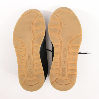 Bottega Veneta Scar Tex Fabric Sneakers in Black, Size 39 EU