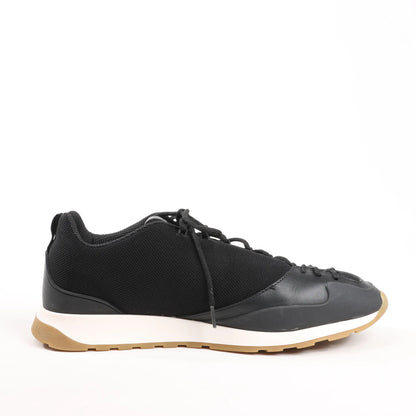 Bottega Veneta Scar Tex Fabric Sneakers in Black, Size 39 EU