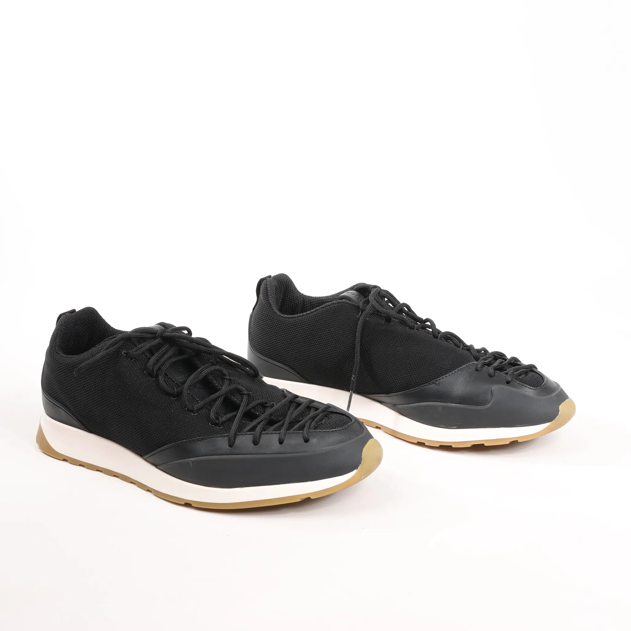 Bottega Veneta Scar Tex Fabric Sneakers in Black, Size 39 EU