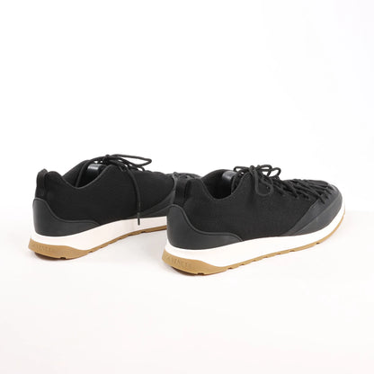 Bottega Veneta Scar Tex Fabric Sneakers in Black, Size 39 EU