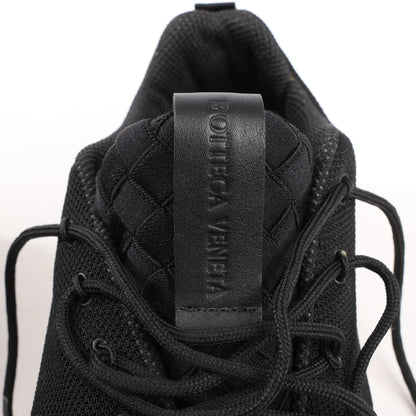 Bottega Veneta Scar Tex Fabric Sneakers in Black, Size 39 EU