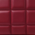 Bottega Veneta Half Moon Padded Leather Crossbody Bag in Burgundy 593165
