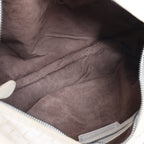 Bottega Veneta Intrecciato Hobo Leather Shoulder bag in White