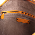 Bottega Veneta Intrecciato Hobo Leather Shoulder Bag in Orange