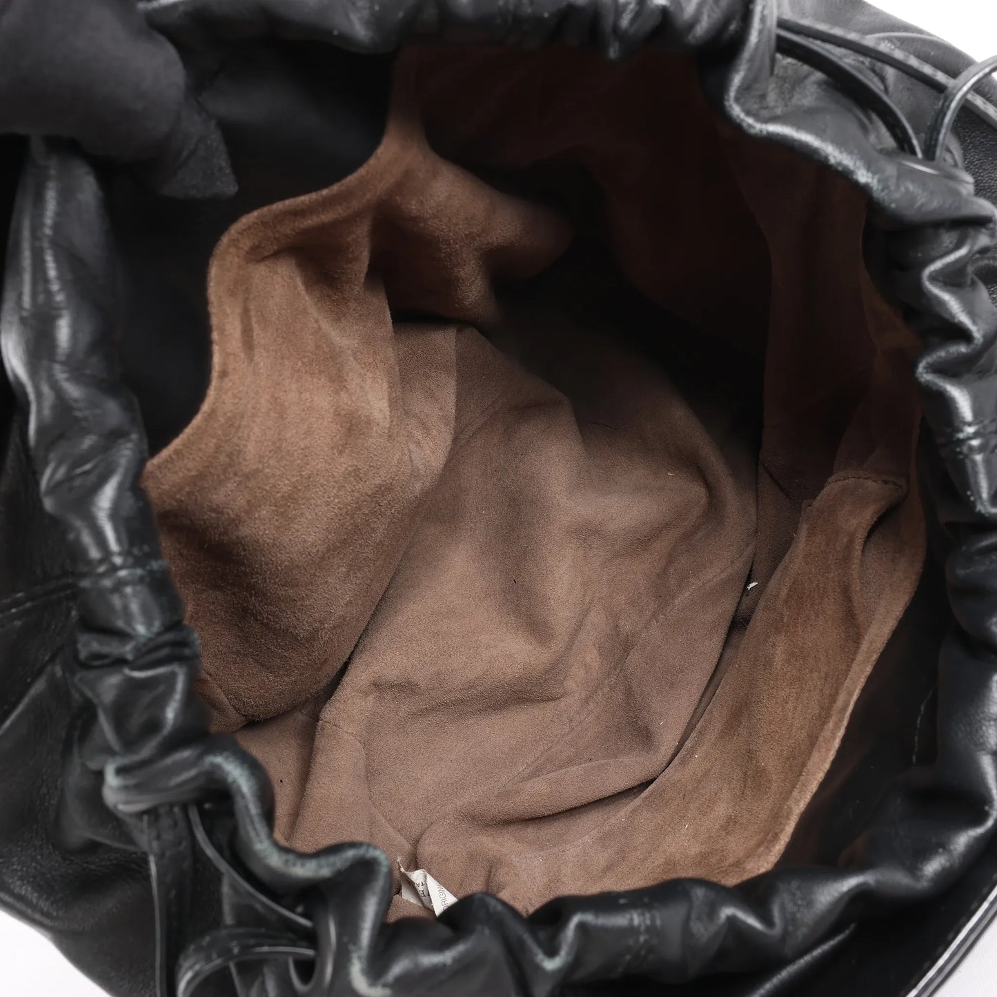 Bottega Veneta Intrecciato Leder 2Way Handtasche in Schwarz