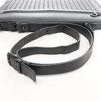 Bottega Veneta Intrecciato Crossbody Bag in Black
