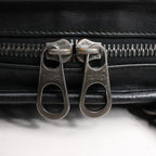Bottega Veneta Intrecciato Leather 2Way Handbag in Black