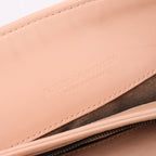 Bolso de hombro de cuero Intrecciato Bottega Veneta en rosa