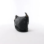 Bolso de hombro de cuero Intrecciato Bottega Veneta en rosa
