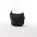 Bolso de hombro de cuero Intrecciato Bottega Veneta en rosa