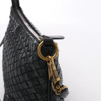 Bolso de hombro de cuero Intrecciato Bottega Veneta en rosa