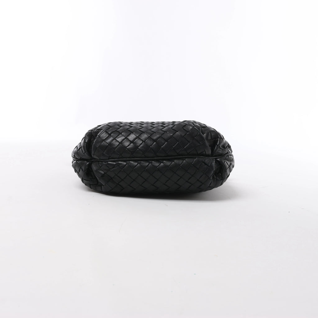Bolso de hombro de cuero Intrecciato Bottega Veneta en rosa