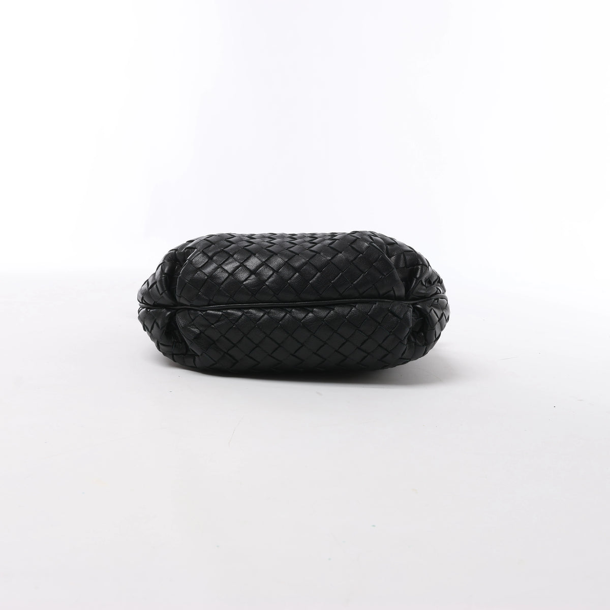 Bolso de hombro de cuero Intrecciato Bottega Veneta en rosa