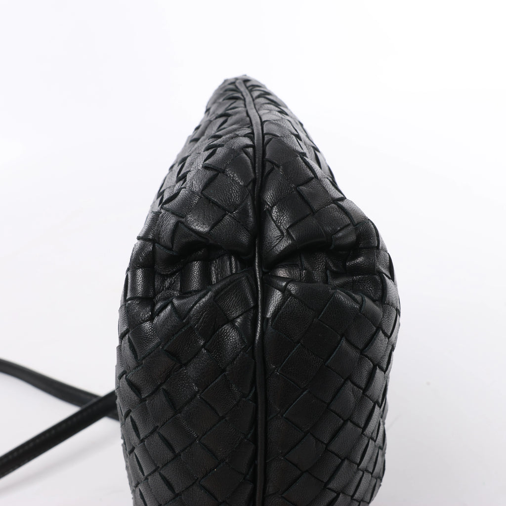 Bolso de hombro de cuero Intrecciato Bottega Veneta en rosa