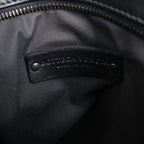 Bottega Veneta VN Intrecciato Leather Crossbody Messenger Bag in Black