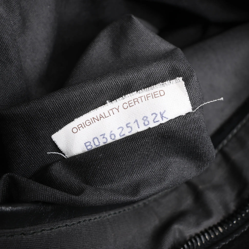 Bottega Veneta VN Nappa Intrecciato Crossbody Messenger Bag in Black