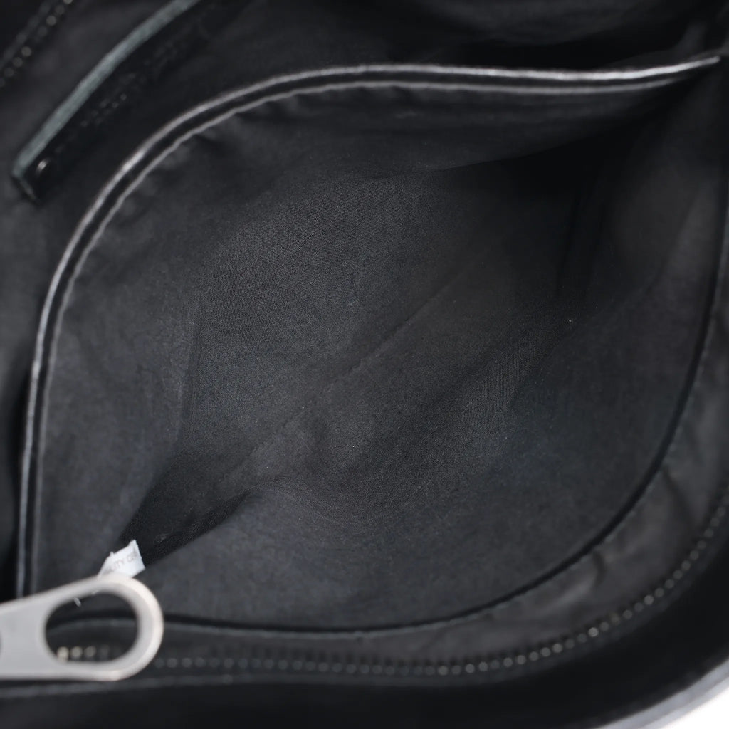 Bottega Veneta VN Nappa Intrecciato Crossbody Messenger Bag in Black
