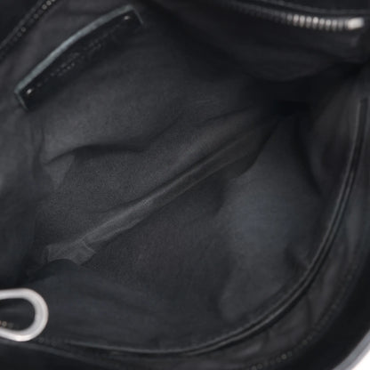 Bottega Veneta VN Nappa Intrecciato Crossbody Messenger Bag in Black