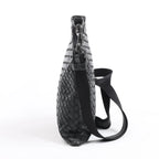 Bottega Veneta VN Nappa Intrecciato Crossbody Messenger Bag in Black