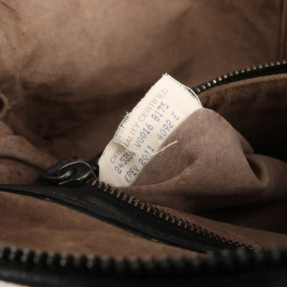 Bottega Veneta Nodini Intrecciato Leather Crossbody Bag in Black