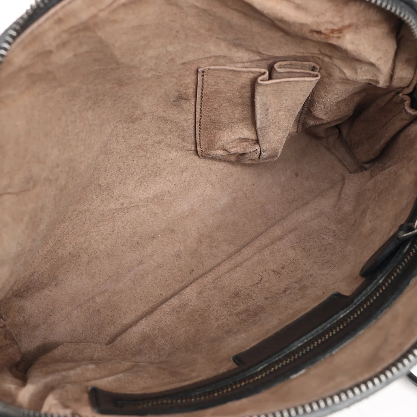 Bottega Veneta Nodini Intrecciato Leather Crossbody Bag in Black