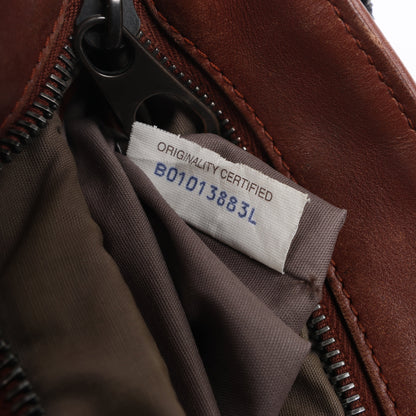 Bottega Veneta Nappa Intrecciato VN Crossbody Messenger Bag in Brown