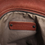 Bottega Veneta Nappa Intrecciato VN Crossbody Messenger Bag in Brown