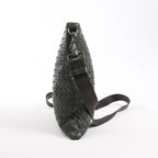 Bottega Veneta Nappa Intrecciato VN Crossbody Messenger Bag in Green