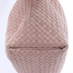 Bottega Veneta Intrecciato Leather Shoulder bag in Pink