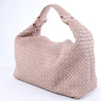 Bottega Veneta Intrecciato Leather Shoulder bag in Pink
