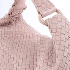 Bottega Veneta Intrecciato Leather Shoulder bag in Pink