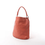 Bottega Veneta Intrecciato Leather Shoulder bag in Pink
