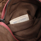 Bottega Veneta Nodini Intrecciato Leather Crossbody Bag in Pink
