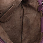 Bottega Veneta Nodini Intrecciato Leather Crossbody Bag in Purple