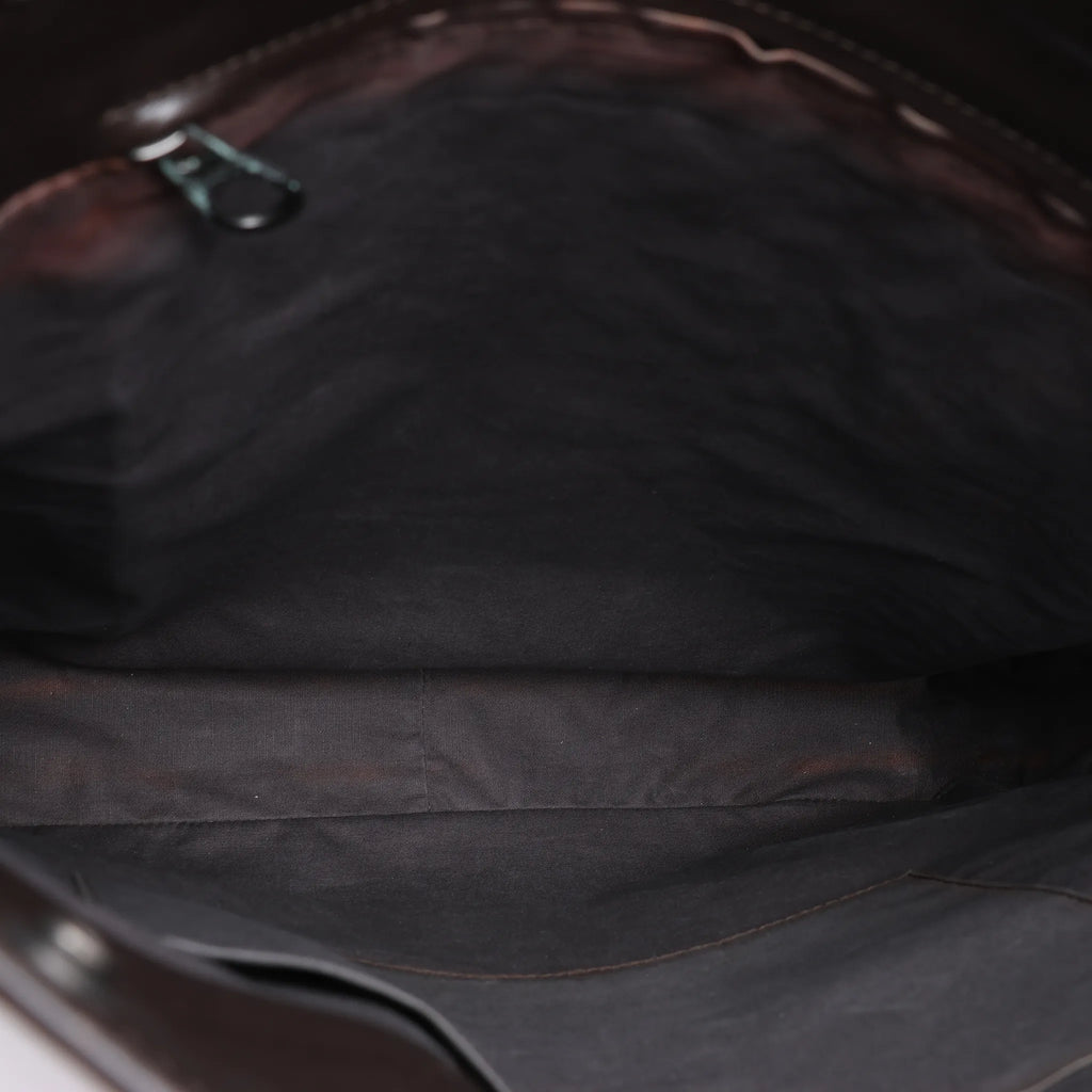 Bottega Veneta Intrecciato Leather Shoulder Bag in Brown