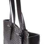 Bottega Veneta Intrecciato Leather Shoulder Bag in Brown
