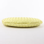 Bottega Veneta Intrecciato Medium Turns Pouch Leather Shoulder bag in Yellow