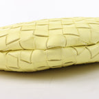Bottega Veneta Intrecciato Medium Turns Pouch Leather Shoulder bag in Yellow