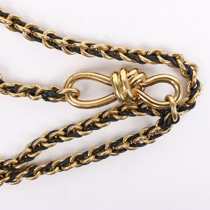 Bottega Veneta Intrecciato Small Andiamo Leather 2Way Handbag in Black