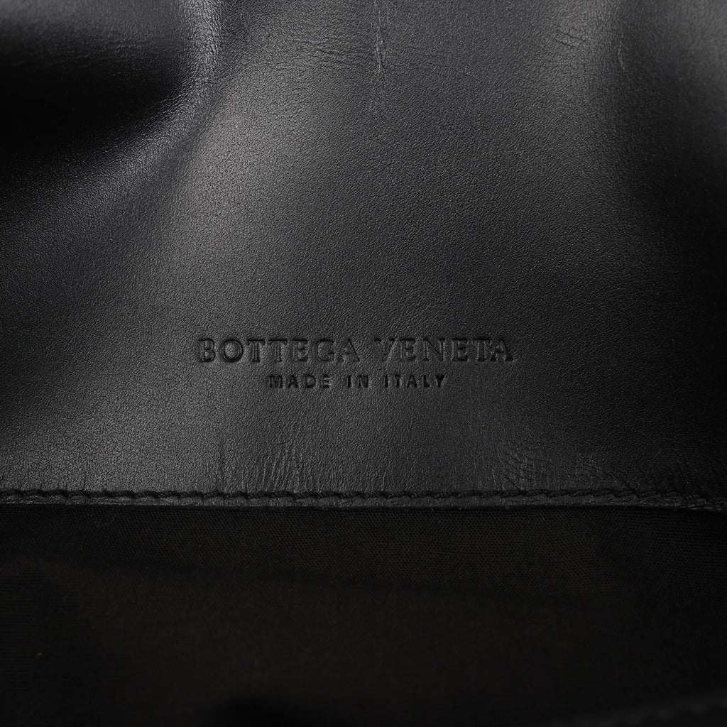 Bottega Veneta Intrecciato Leather Handbag in Black