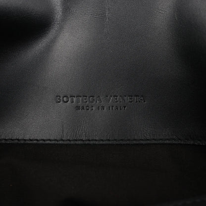 Bottega Veneta Sac à main en cuir Intrecciato en noir