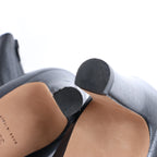 Bottega Veneta Leather Ankle Boots in Black ITZTQ99VEQTC, Size EU 38.5