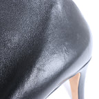 Bottega Veneta Leather Ankle Boots in Black ITZTQ99VEQTC, Size EU 38.5