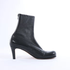 Bottega Veneta Leather Ankle Boots in Black ITZTQ99VEQTC, Size EU 38.5