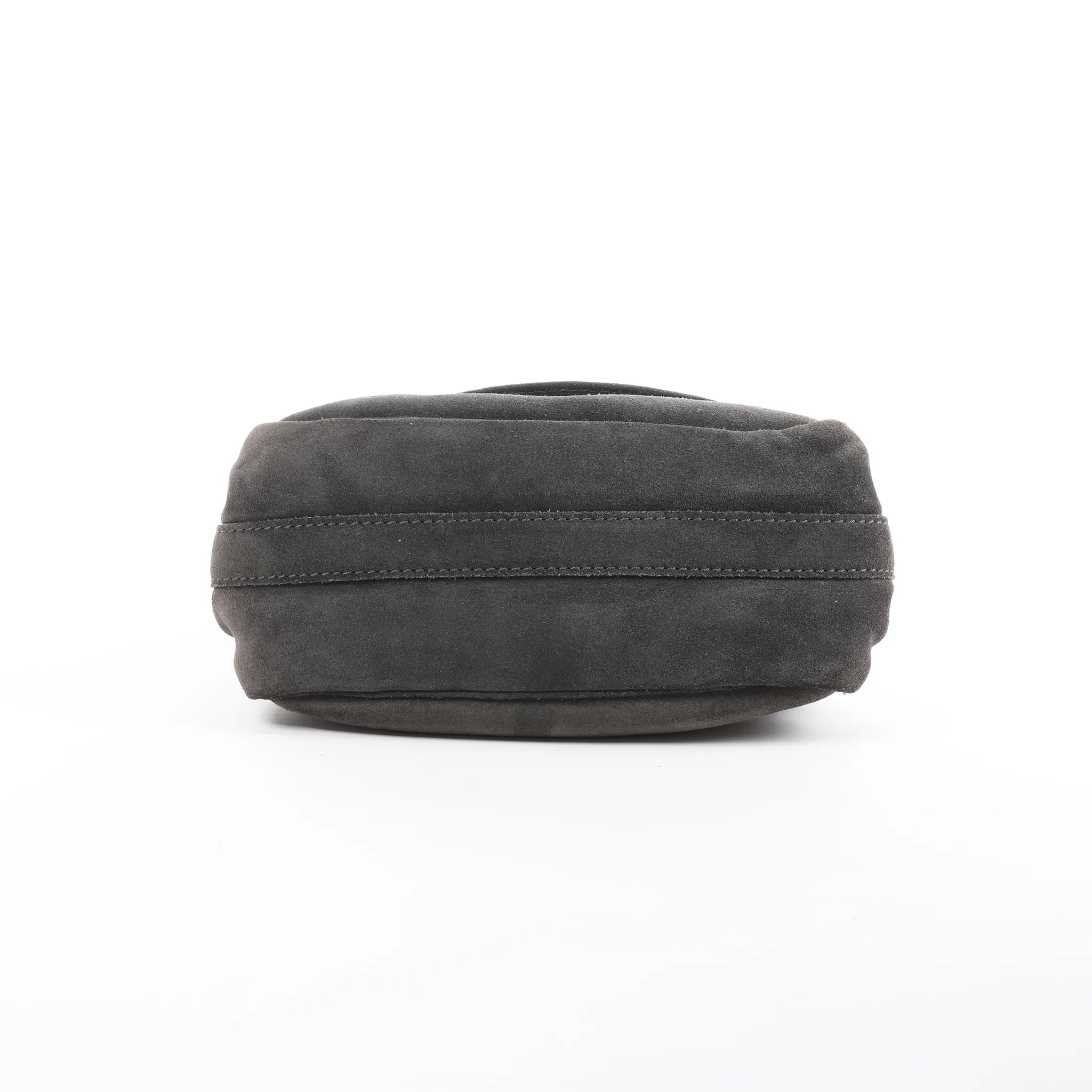 Bottega Veneta Suede 2Way Handbag in Gray