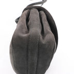 Bottega Veneta Suede 2Way Handbag in Gray