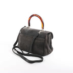 Bottega Veneta Suede 2Way Handbag in Gray