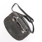 Bottega Veneta Suede 2Way Handbag in Gray