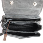 Bottega Veneta Suede 2Way Handbag in Gray
